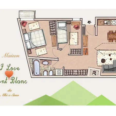 شقة Maison I Mont Blanc